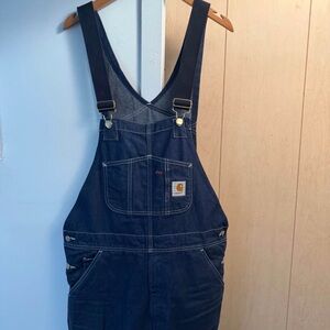 Carhartt WIP Dark Blue Denim Overalls